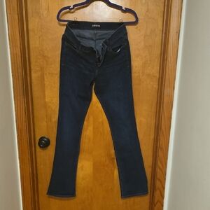 Express Women's Midnight Blue Boot Cut Jeans